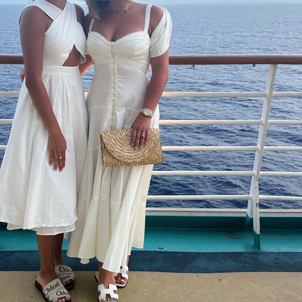 ‼️Cult Gaia Dress White (Right)